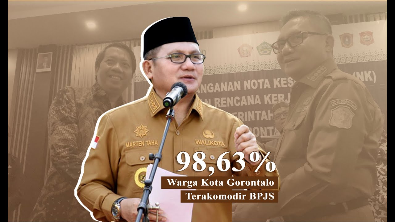 Kota Gorontalo Capai 98,63 persen untuk Perlindungan Kesehatan Bagi Masyarakat