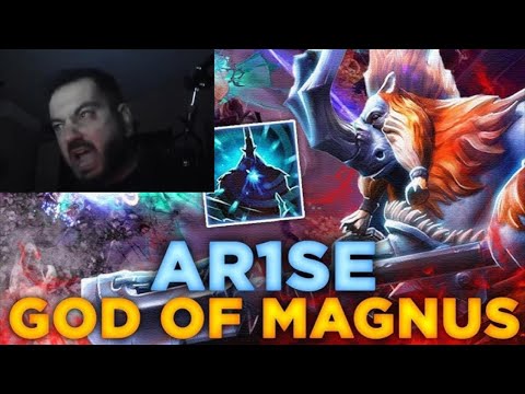 Ar1se Best Magnus Great Comeback Top Plays RPs Game Changing And Shaker Dota 2 Highlights !!