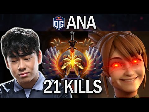 OG.ANA SMURF MARCI WITH 24 KILLS - DOTA 2 7.30E GAMEPLAY