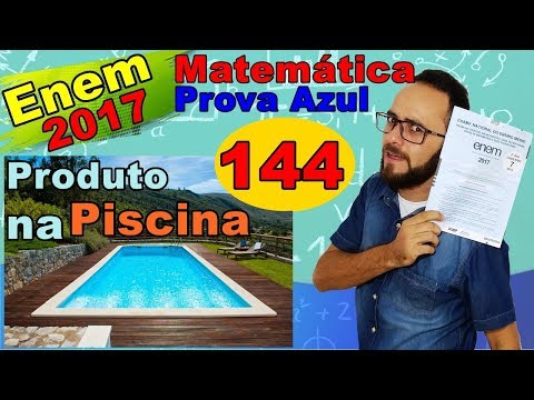 Enem 2017 - Q. 144 - prova azul de matemática (paralelepípedo)