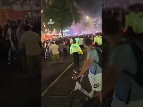 UK police confront Morocco fans over unrest after World Cup loss