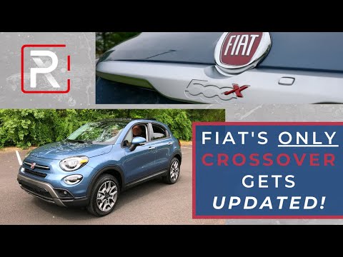 External Review Video 3GPRYCYoEX0 for Fiat 500X (334) facelift Crossover (2018)