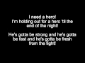 Bonnie Tyler - Holding out for a hero (Lyrics on screen)