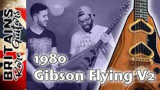 Video thumbnail for Britain's Rare Guitars - 1980's Gibson Flying V2 by Britain's Rare Guitars