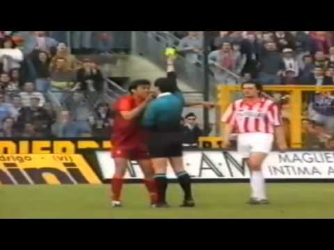 Serie A 1995-1996, day 30 Vicenza - Roma 2-1 (Otero, Fonseca, Murgita)