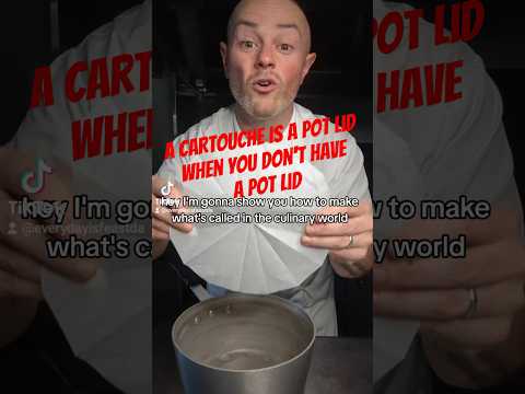 #culinaryschool #potlid #cartouche #parchment