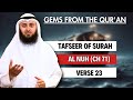 Tafseer of Surah Al Nuh | verse 23 | Gems From The Quran | Ep 9