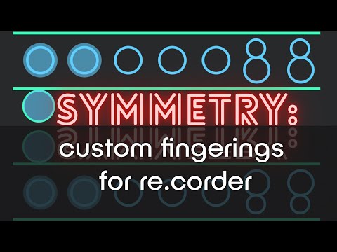 My Custom Fingering System for Re.Corder