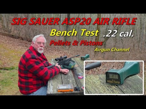 Sig Sauer ASP20 Air Rifle Precision and POWER!