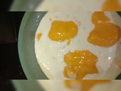 Mango 🥭 creamy 🍨 ice cream 🍦 recipe 🤤 made by firdos surve 👍