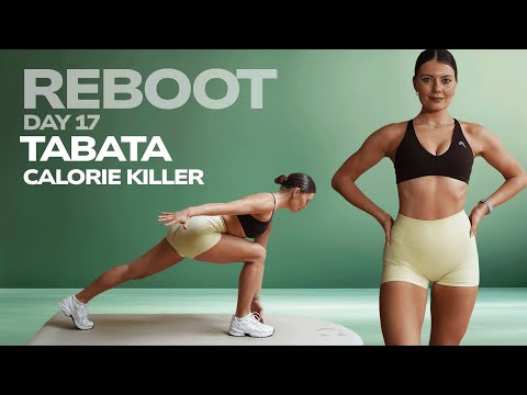 30 MIN CALORIE KILLER TABATA HIIT WORKOUT- No Equipment | Intense Fat Burn