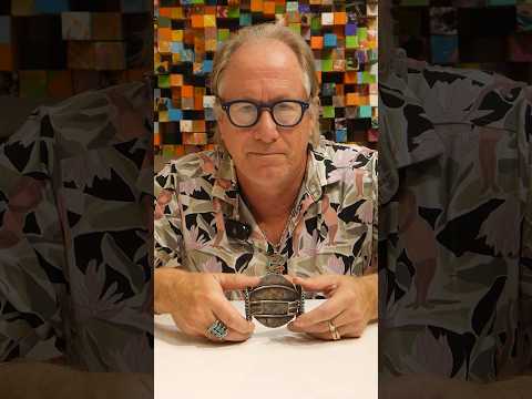 Soldering on the back of a Zuni bracelet #shorts #zuni #jewelry