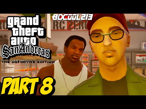 Grand Theft Auto San Andreas Definitive Edition Gameplay Walkthrough Part 8 - PC 4K 60FPS