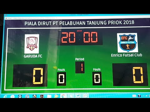 Garuda Futsal Center Vs Enrico Futsal  Babak 1