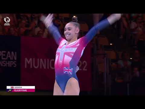 Jessica GADIROVA (GBR) - 2022 European Champion, floor
