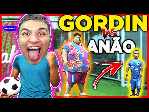 PAULO'S FOOTBALL 😂 DWARFS vs. CHUBBIES (Paulinho the CRAZY)