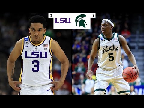 Video Highlights: Here's How LSU & Michigan State Got To The Sweet 16