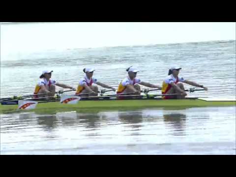 2015 World Rowing Cup II Women's Quadruple Sculls (W4x) Final