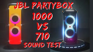 Video thumbnail for JBL Partybox 710 vs JBL Partybox 1000 - 100% Volume Sound Test by AudioTribe