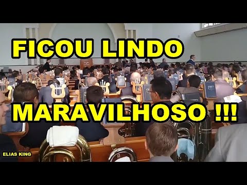 ENSAIO REGIONAL CCB, FICOU MARAVILHOSO ESSE HINO 348 CCB HINÁRIO 5, TUBA KING.