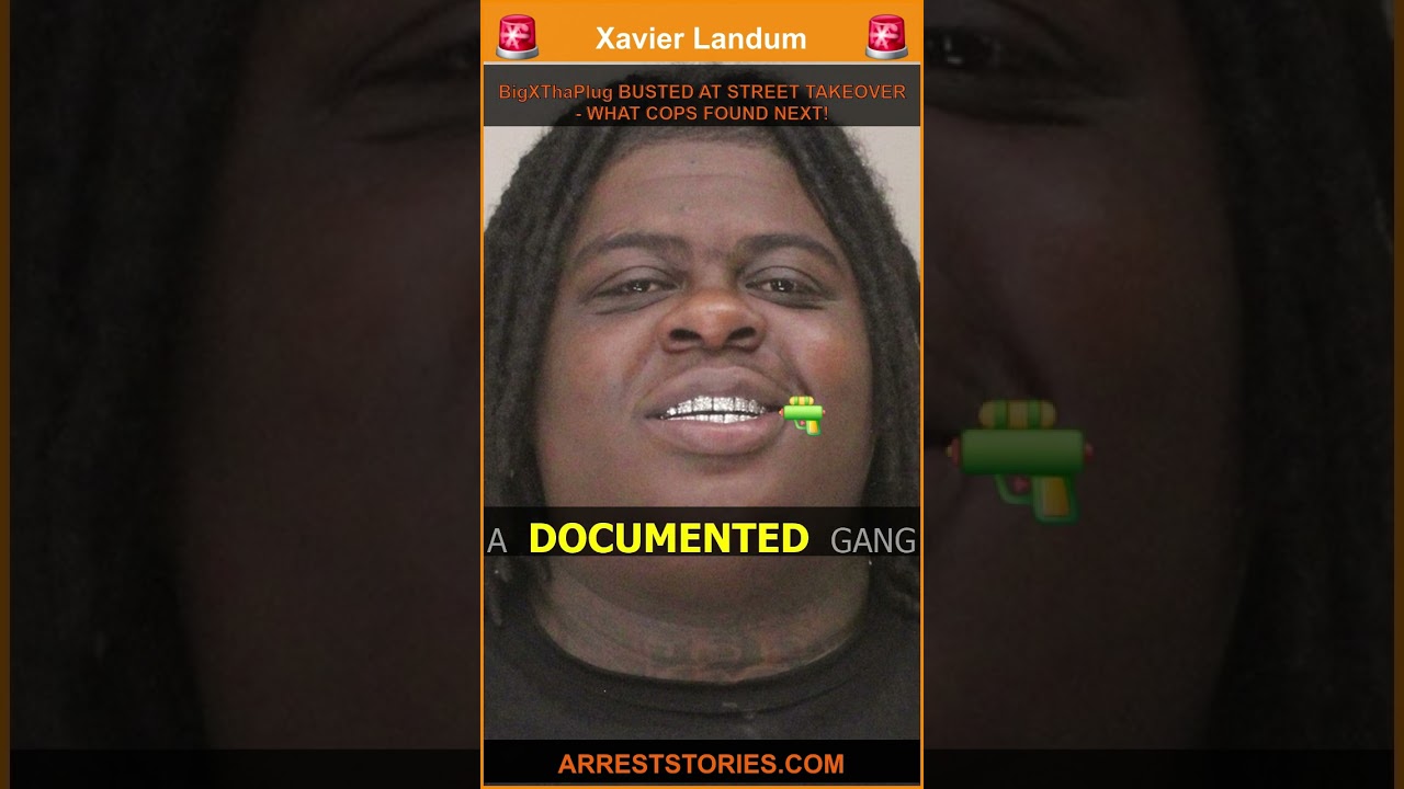 BigXThaPlug BUSTED AT STREET TAKEOVER - WHAT COPS FOUND NEXT!