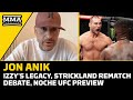 Jon Anik On Israel Adesanya’s Potential Big Legacy Hit, Grasso vs. Shevchenko 2 | MMA Fighting
