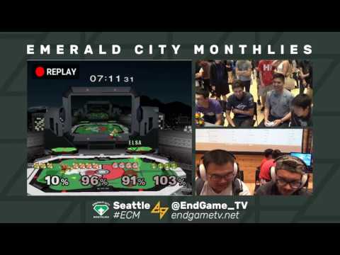 Bladewise & Silentwolf (Green) vs. eBay & Shoyo (Red) | SSBM-D WSF | EC4