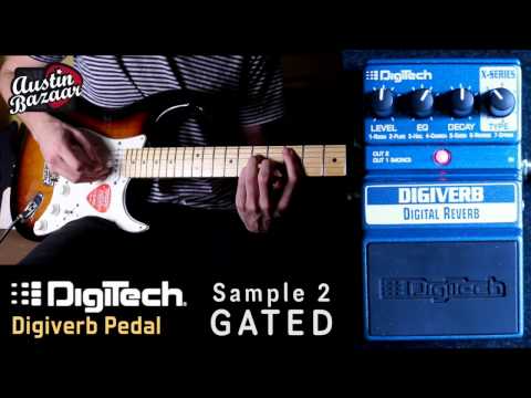Digitech X-Series XDV DIGIVERB Digital Reverb Pedal Demo