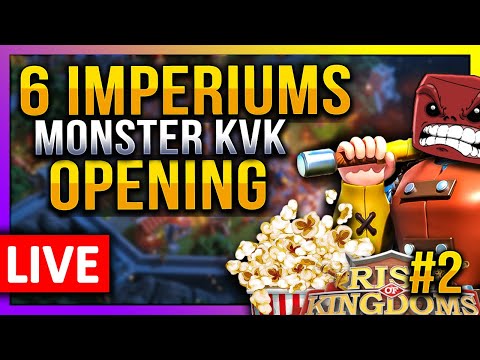 6 Imperium KD's MONSTER KVK #2 🔴 Anthem Zone5 Fights LIVE! #C11033 - Rise of Kingdoms ROK Fleisch