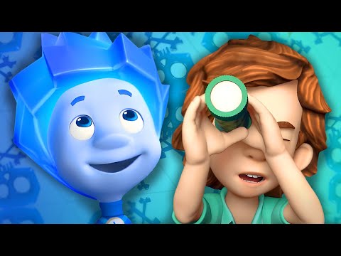 Cool Secret Shapes | The Fixies | Cartoon for kids - Kingdom Kids Zone, Little Learners - The Fixies