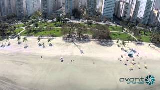 preview picture of video 'Filmagem da Praia de Santos com Avant Drones'