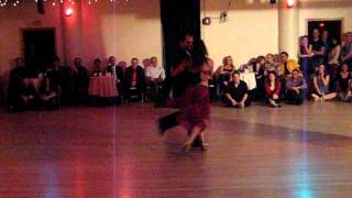 Milonga performance by Luis Bianchi and Daniela Pucci at All Night Milonga, Stepping Out, NYC