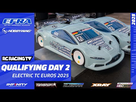 Qualifying Day 2 EFRA 1/10 Electric Track Euros 2025 Presented by Hobbywing