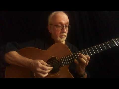 Two bagpipe tunes on solo fingerstyle guitar: Scotland the Brave & Black Bear