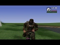 Член группировки Эскадрон Смерти из S.T.A.L.K.E.R v.1 para GTA San Andreas vídeo 1