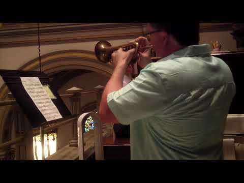 Albinoni St. Marc. Concerto movement 4 performed by Brian Strawley ZOOM0014