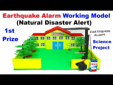 fire alarm working model best smart science project for exhibition diy innovation howtofunda