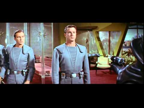 FORBIDDEN PLANET Clip Robbie order to shoot