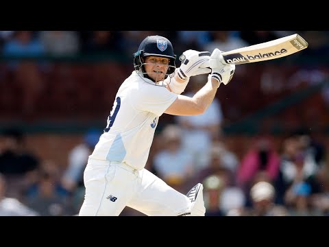 Smith brings out classic shots in lone hand for NSW | Sheffield Shield 2025-26