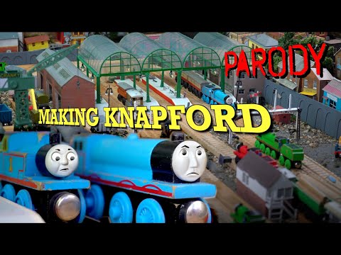 Making Knapford Station | Magic Railroad Parody | Thomas & Friends