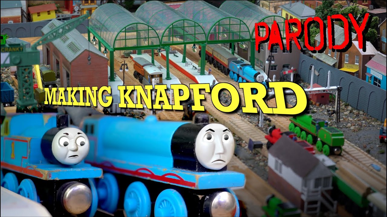 Miniature de la vidéo Making Knapford Station | Magic Railroad Parody | Thomas & Friends du film The Magic Railroad Parody
