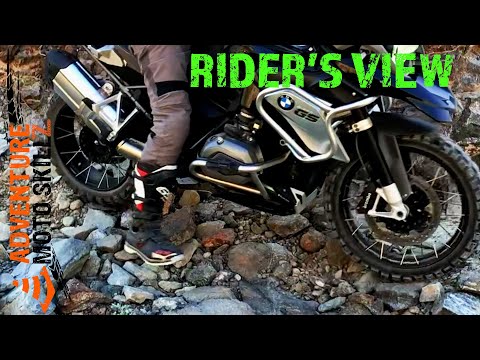 Gravel & Rocky Fun On Adventure Motorcycle - Riding BMW R1200GS & R1250GS - Final Vid of This Ride