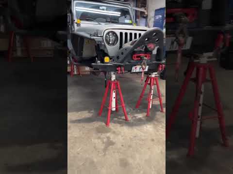 TJ/LJ Wrangler Long Arm Suspension System #shorts