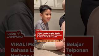 Download lagu Momen Rafathar Belajar Bahasa Lampung mp3