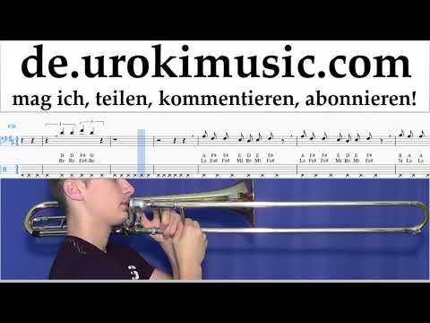 Posaunenunterricht Imagine Dragons - Next To Me Noten Lernen um-ih995