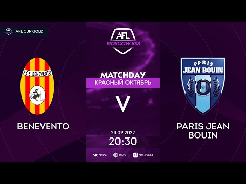AFL22. AFL Красный Октябрь. AFL Cup Gold. 1/4. Benevento - Paris Jean Bouin