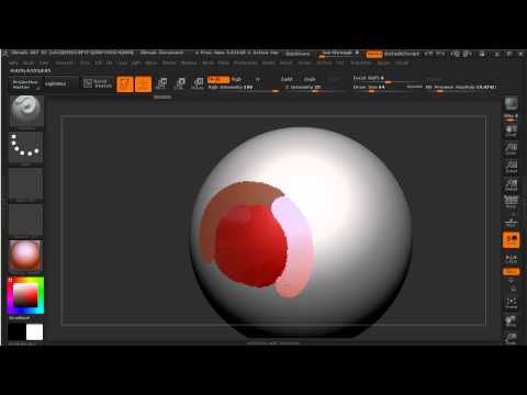 Introduction to ZBrush 4R7 14