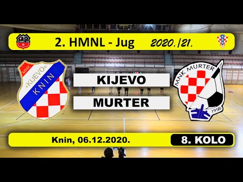 2. HMNL Jug, 8. KOLO: KIJEVO - MURTER  2:1, 07.11.2020.