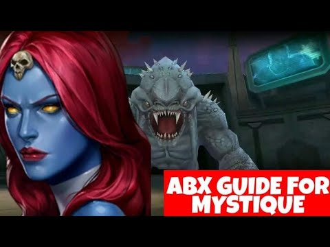 Mystique abx guide| Super villain female - marvel future fight