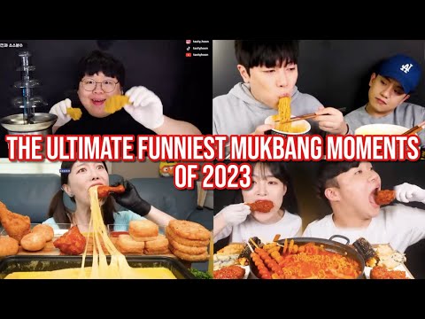 the ULTIMATE funny mukbang moments of 2023